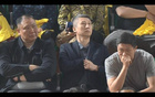 中國男籃教練郭士強(qiáng)、王晗觀戰(zhàn)北京VS山西比賽
