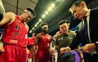 大魔王26+13，杰曼16+14，布朗44+7救主，北京負(fù)廣廈。
