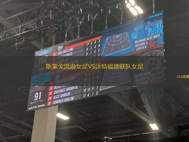 斯萊戈流浪女足VS沃特福德聯(lián)隊女足